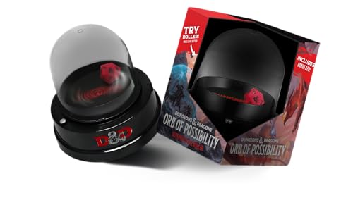 Fanroll D&D Orb Of Possibility - Rullo Per Dadi Con Silicone D20, Coperchio Rimovibile