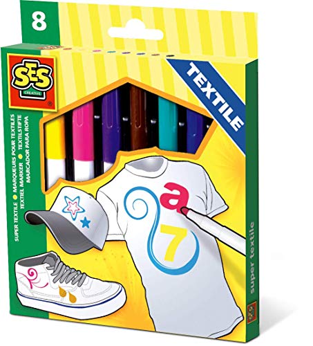 Ses-Creative 00269 Colori Magici Per Tessuti - 8 Colori