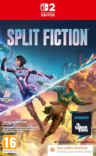 Split Fiction Switch 2, Codice Incluso Nella Confezione, Videogiochi, Italiano