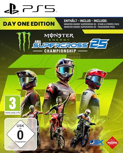 Monster Energy Supercross 25 - The Official Video Game Day One Edition (Ps5)