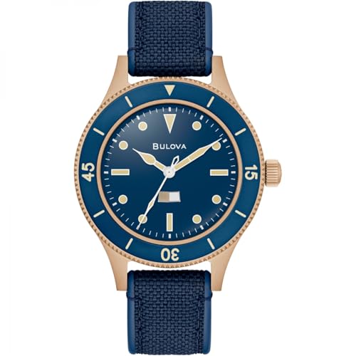 Bulova Orologio Uomo Solo Tempo Mil Ships Trendy Cod. 98A325