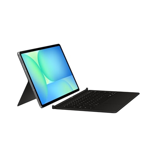 Samsung Book Cover Keyboard Custodia Per Tablet Con Tastiera Per Galaxy Tab S10 Fe+, Nero
