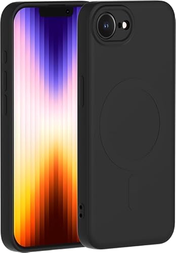 Bigben - Cover Magsafe Per Iphone 16E In Silicone, Colore: Nero