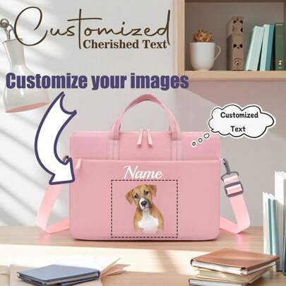1 Borsa personalizzata per computer portatile 13-14 pollici, custodia per computer portatile, porta computer portatile, borsa per computer portatile p