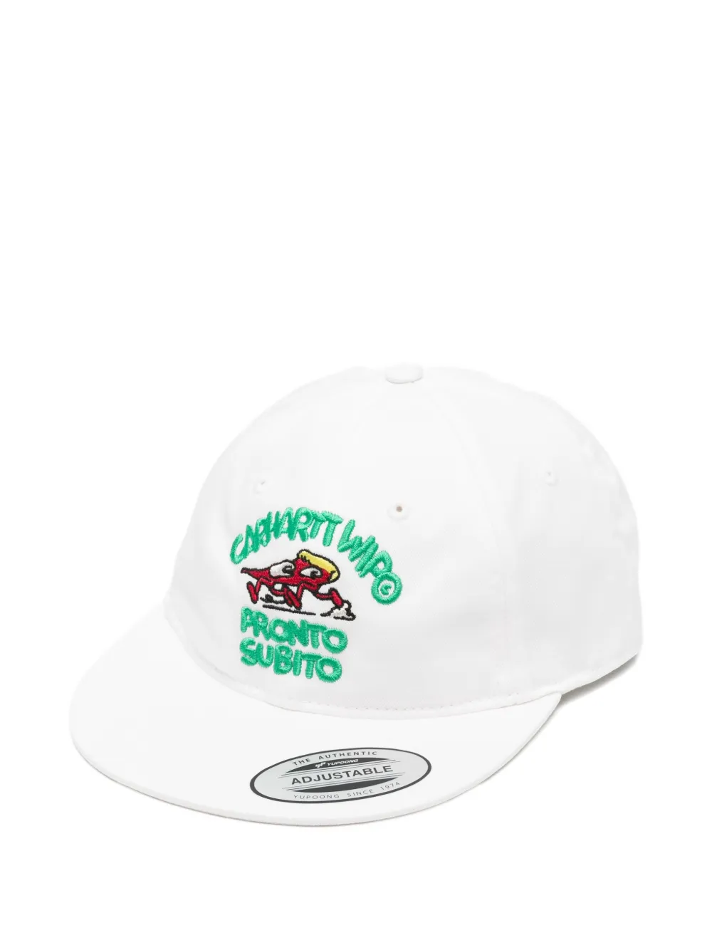 Carhartt WIP embroidered-detail baseball cap - Bianco