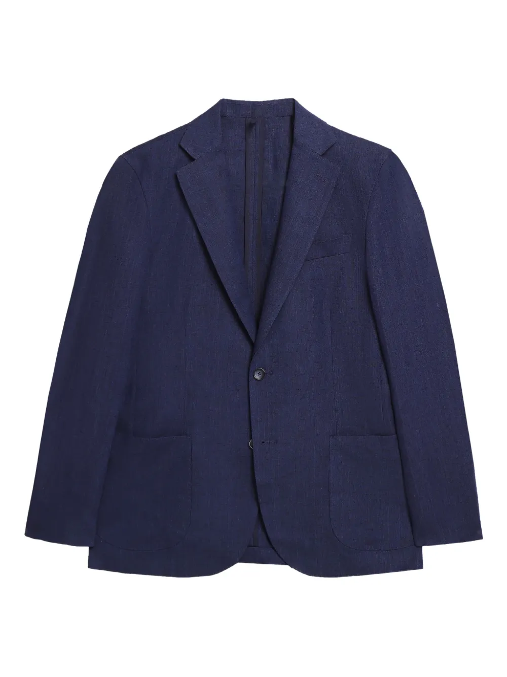 Brooks Brothers linen two-button blazer - Blu