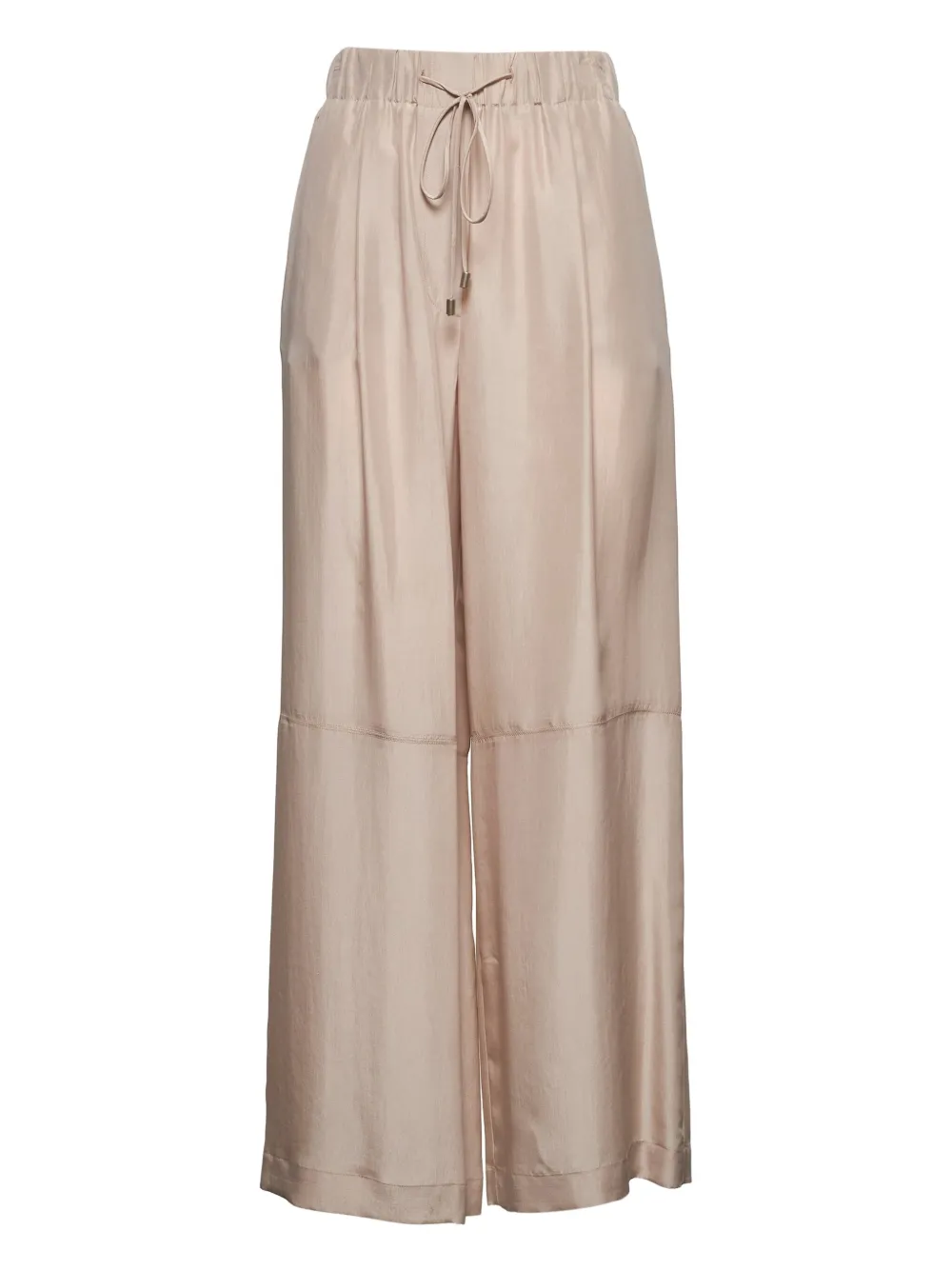 Alysi drawstring silk trousers - Rosa