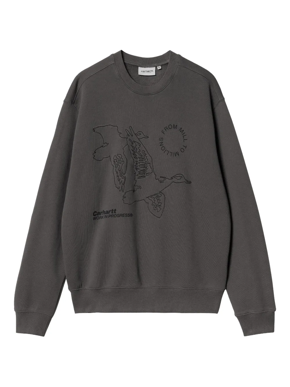 Carhartt WIP duck-print sweatshirt - Grigio