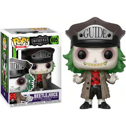 FIGURA POP BEETLEJUICE CON CAPPELLO - Funko Pop Edizione Limitata da Collezione - Funko Pop Design Dettagliato e Realistico - Funko Pop Ideale come Re