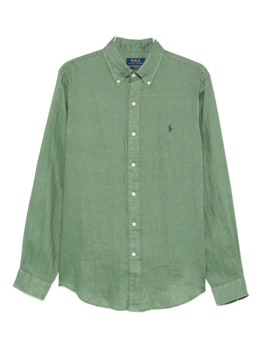 Polo Ralph Lauren long-sleeve linen shirt - Verde