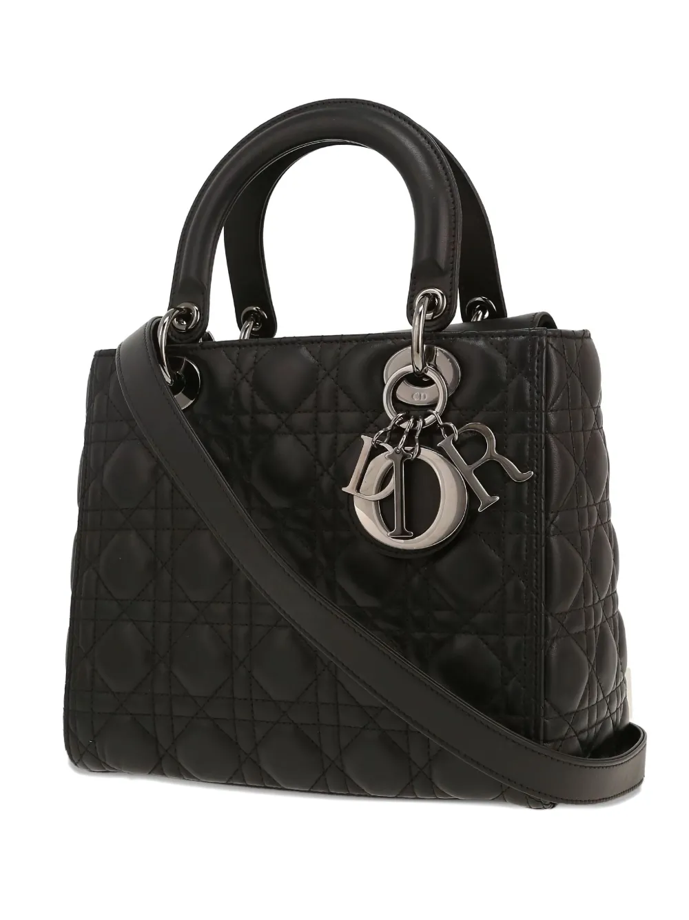 Christian Dior Pre-Owned Lady Dior tote bag - Nero
