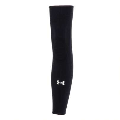 Maniche lunghe per gambe/ginocchia da sport Under Armour, calze a compressione per corsa, basket, calcio, confezione singola, consegna di scorte vecch