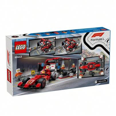 Set di mattoncini da costruzione LEGO Ferrari F1Â® Pit per bambini