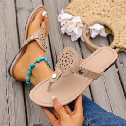 Sandali di moda da donna, ciabatte da spiaggia per passeggiare sul mare