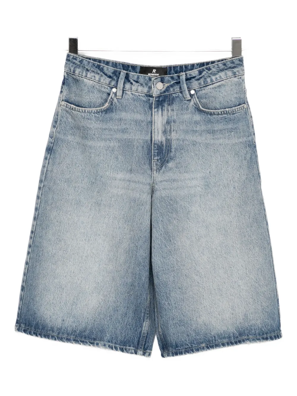 Represent SH denim bermuda shorts - Blu