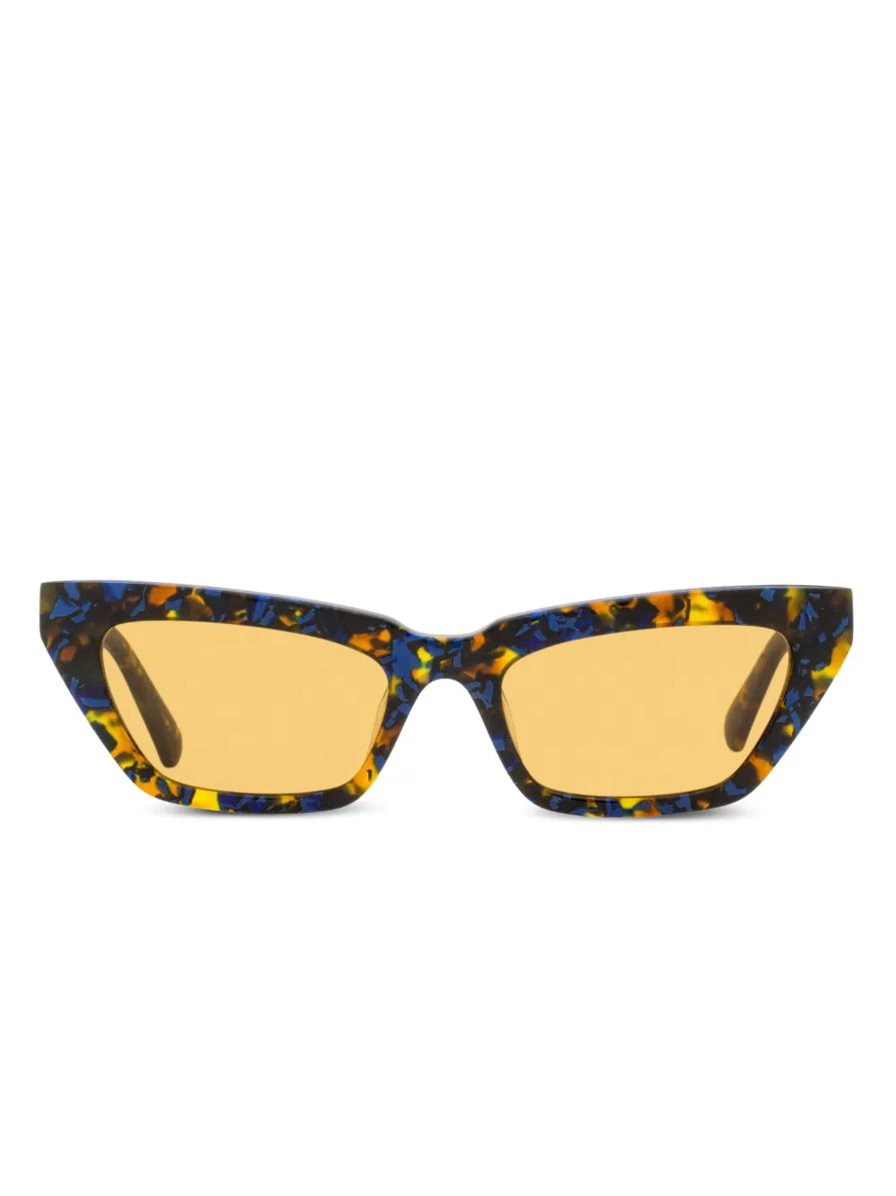 GUESS EYEWEAR x J Balvin cat eye-frame sunglasses - Marrone