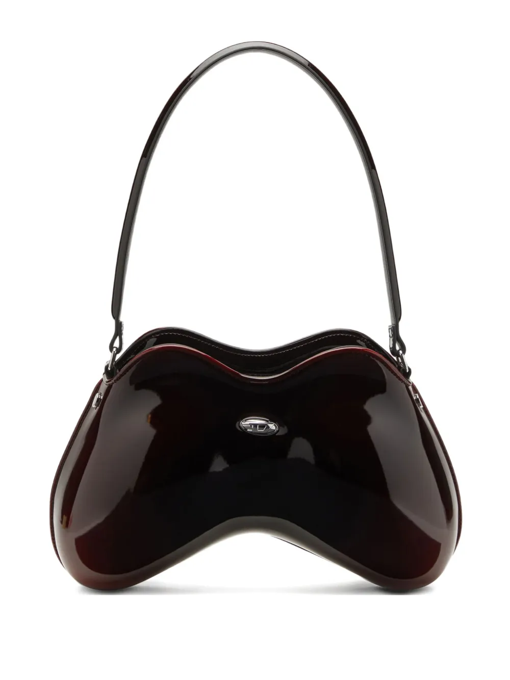 Diesel Double D-Rigid shoulder bag - Rosso