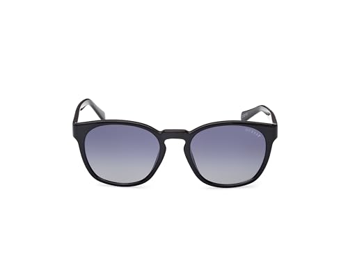 Guess Gu00083-H, Occhiali Da Sole Uomo, Nero Lucido (Nero), 140/20/45,5