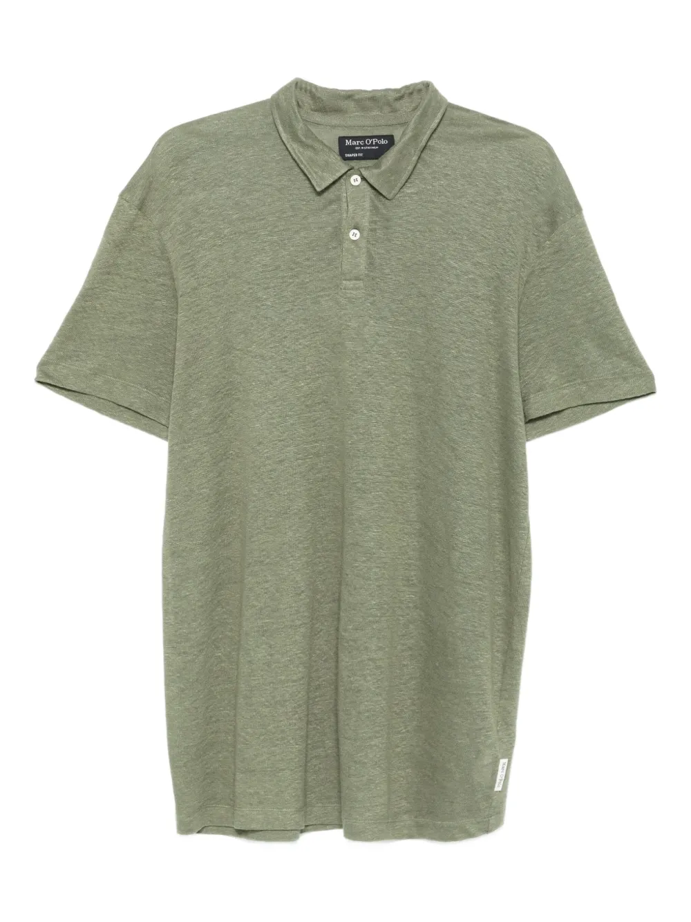 Marc O'Polo linen polo shirt - Verde