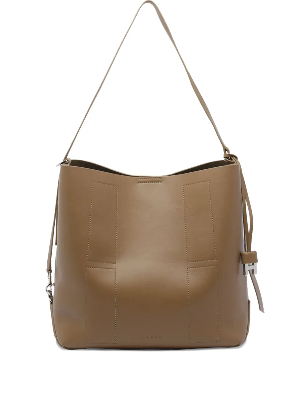 Hogan Hocket leather shoulder bag - Marrone