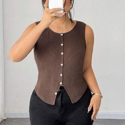 Bluse e canotte eleganti estive da vacanza per taglie comode