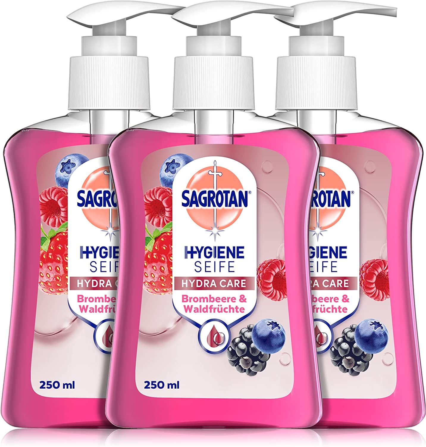 Sagrotan Sapone per le mani alle more e ai frutti di bosco - liquido i