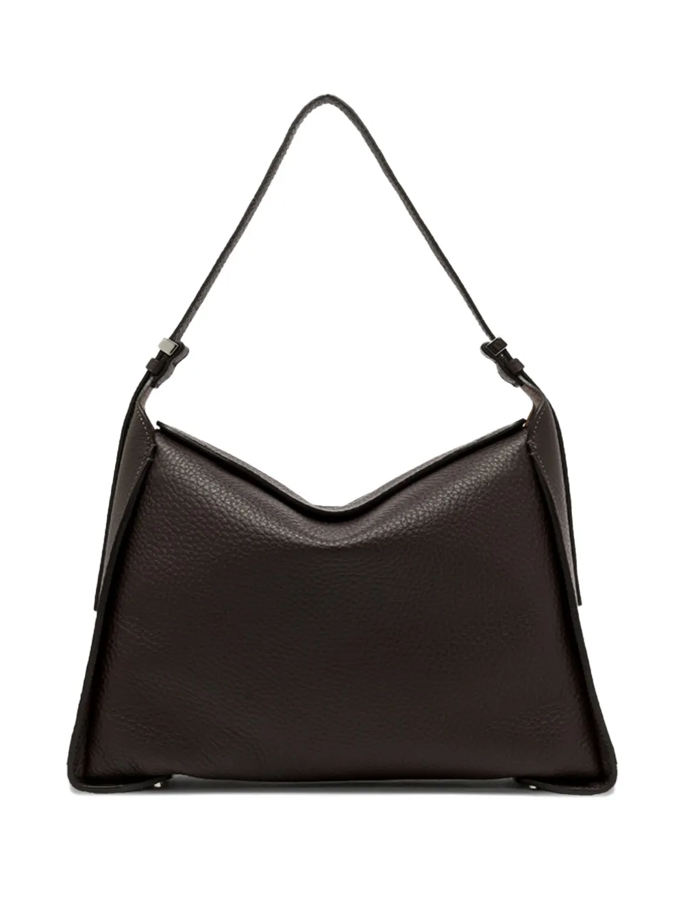 GIANNI CHIARINI textured leather shoulder bag - Marrone