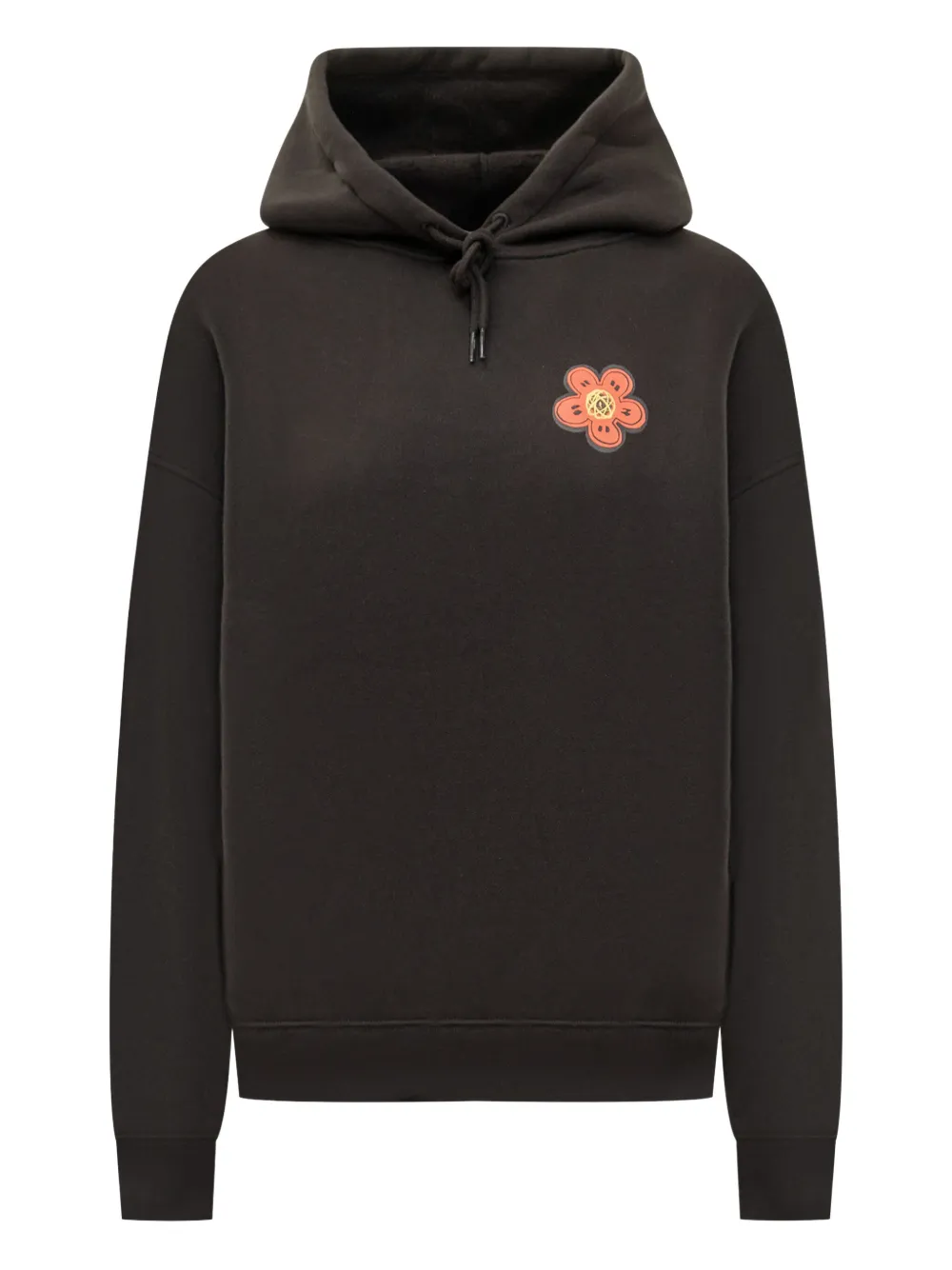 Kenzo "Kenzo x Futura 2000" flower-applique hoodie - Nero