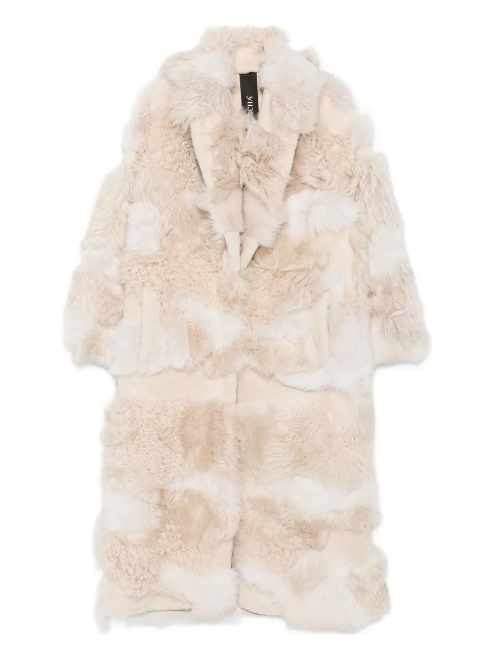 Blancha shearling coat - Toni neutri
