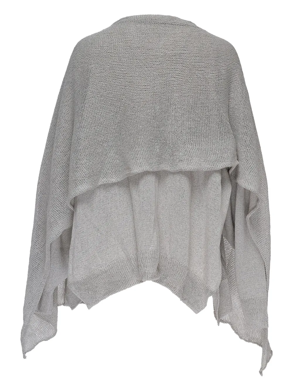 Y's asymmetric cardigan - Grigio