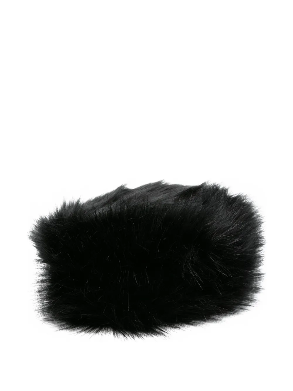 Ruslan Baginskiy faux-fur hat - Nero