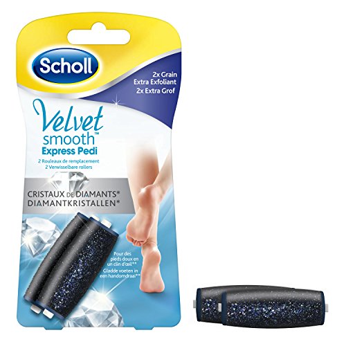 Scholl Velvet Smooth - Rullo Di Ricambio, Grana Extra Esfoliante