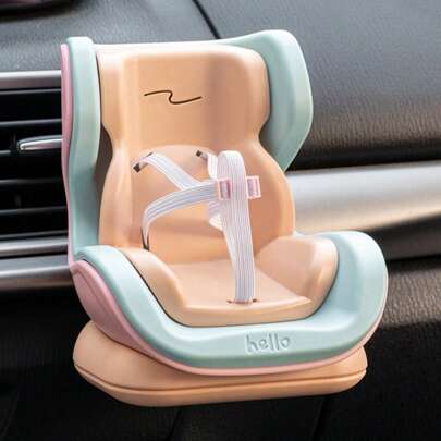 Seggiolino auto per Labubu, accessori per Labubu con sedile e fermagli di ventilazione