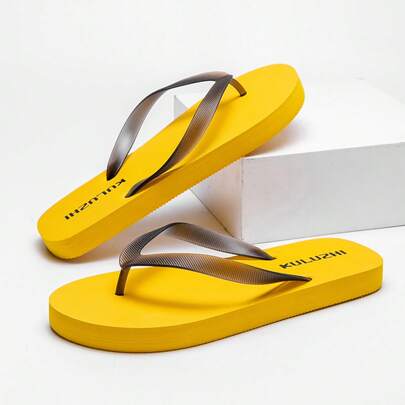 Infradito da spiaggia/surf di fascia alta alla moda per influencer, suola morbida antiscivolo, infradito estivi da uomo per uso all'aperto