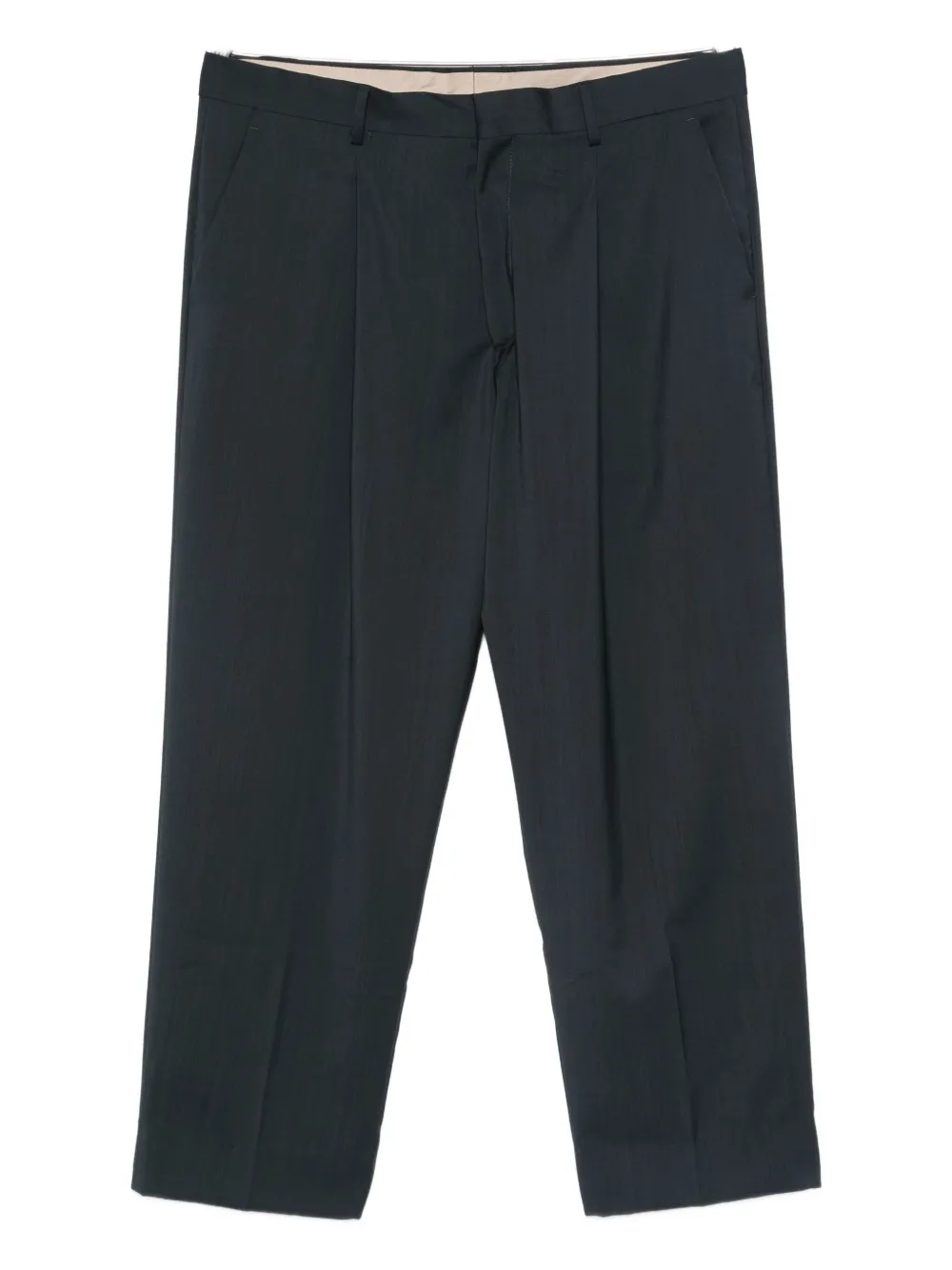 Costumein pleated wool trousers - Blu