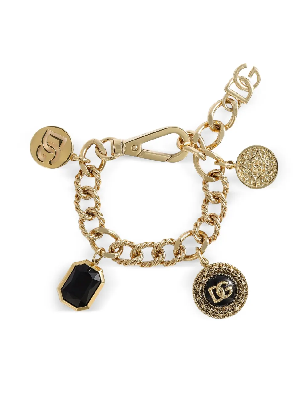 Dolce & Gabbana chain-link charm bracelet - Oro