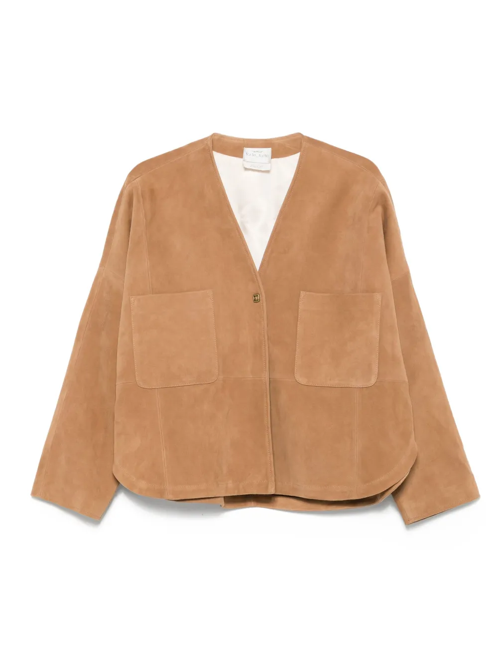 Forte Forte suede jacket - Toni neutri