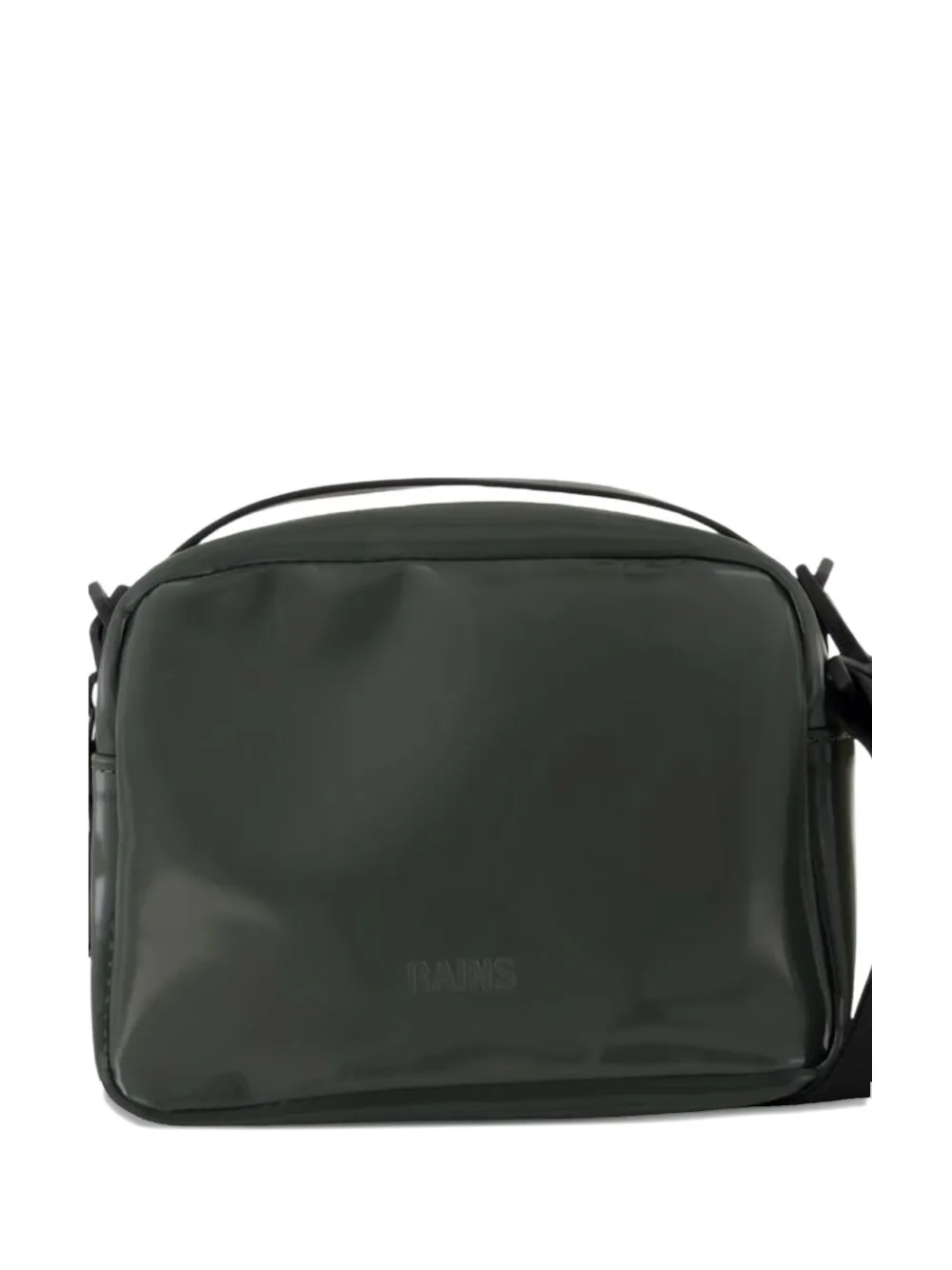 Rains logo-detailed crossbody bag - Verde
