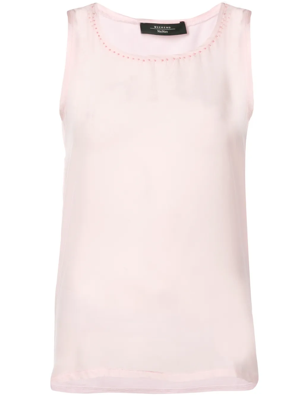 Weekend Max Mara Top con perline - Rosa