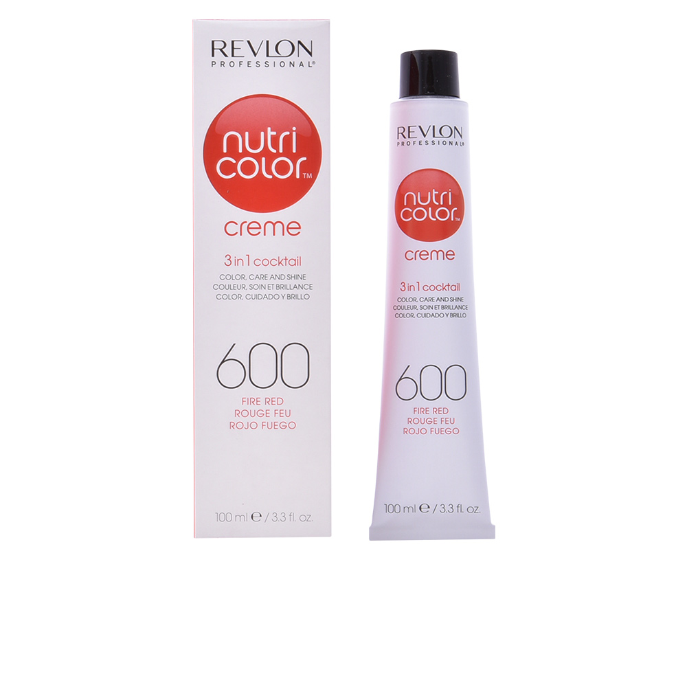 Revlon Nutri Color Creme Free Ammonia 600 Fire Red 100ml