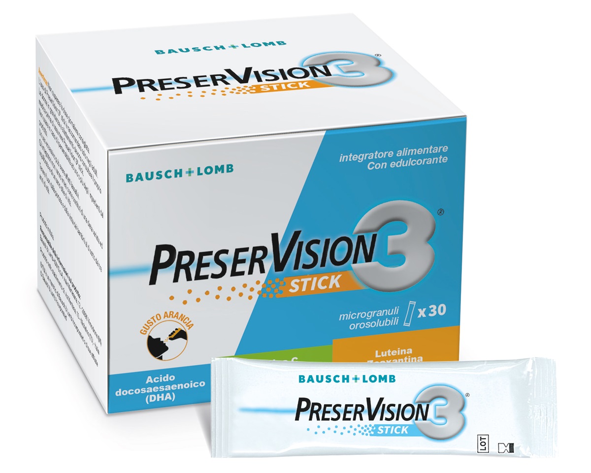 Preservision 3 Integratore Alimentare 30 Stick Orosolubili