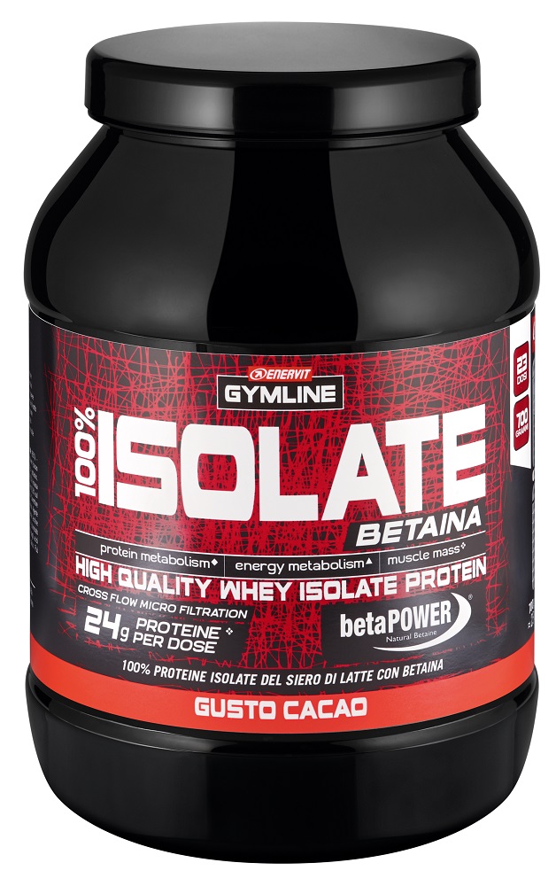 Gymline 100% Isolate Betaina Cacao Enervit 900g