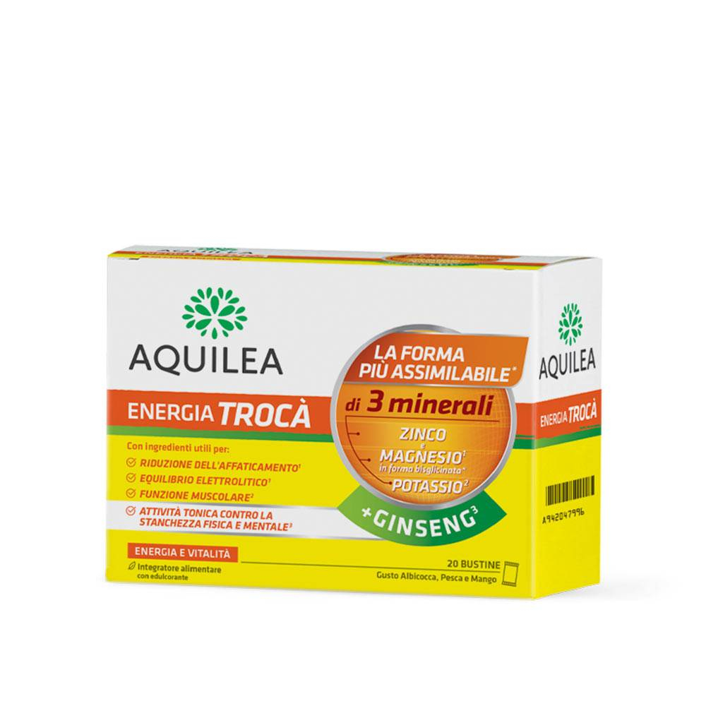 Energia Trocà + Ginseng Aquilea 20 Bustine