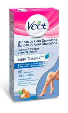 Strisce Depilatorie Veet 20 Pezzi