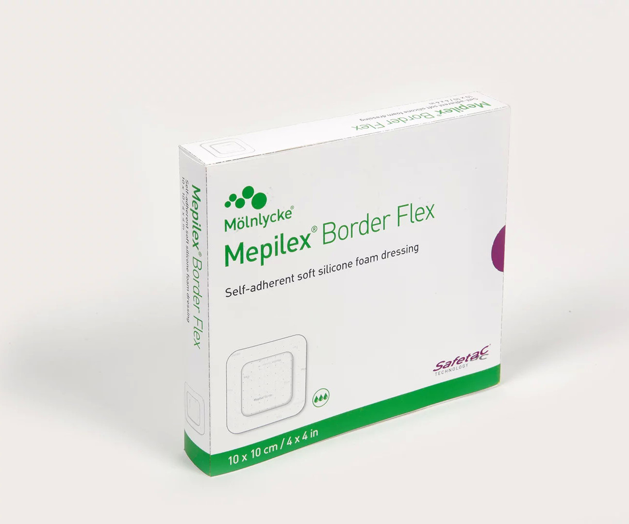 Mepilex Border Flex Medicazione Multiuso All-In-One In Schiuma Con Safetac Misura 15x15cm 5 Pezzi