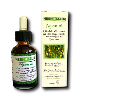 Neem Olio Puro Neem Biologico 30ml