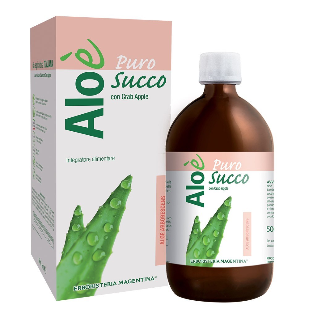 Erboristeria Magentina Aloe' Aloe Arborescens 500ml