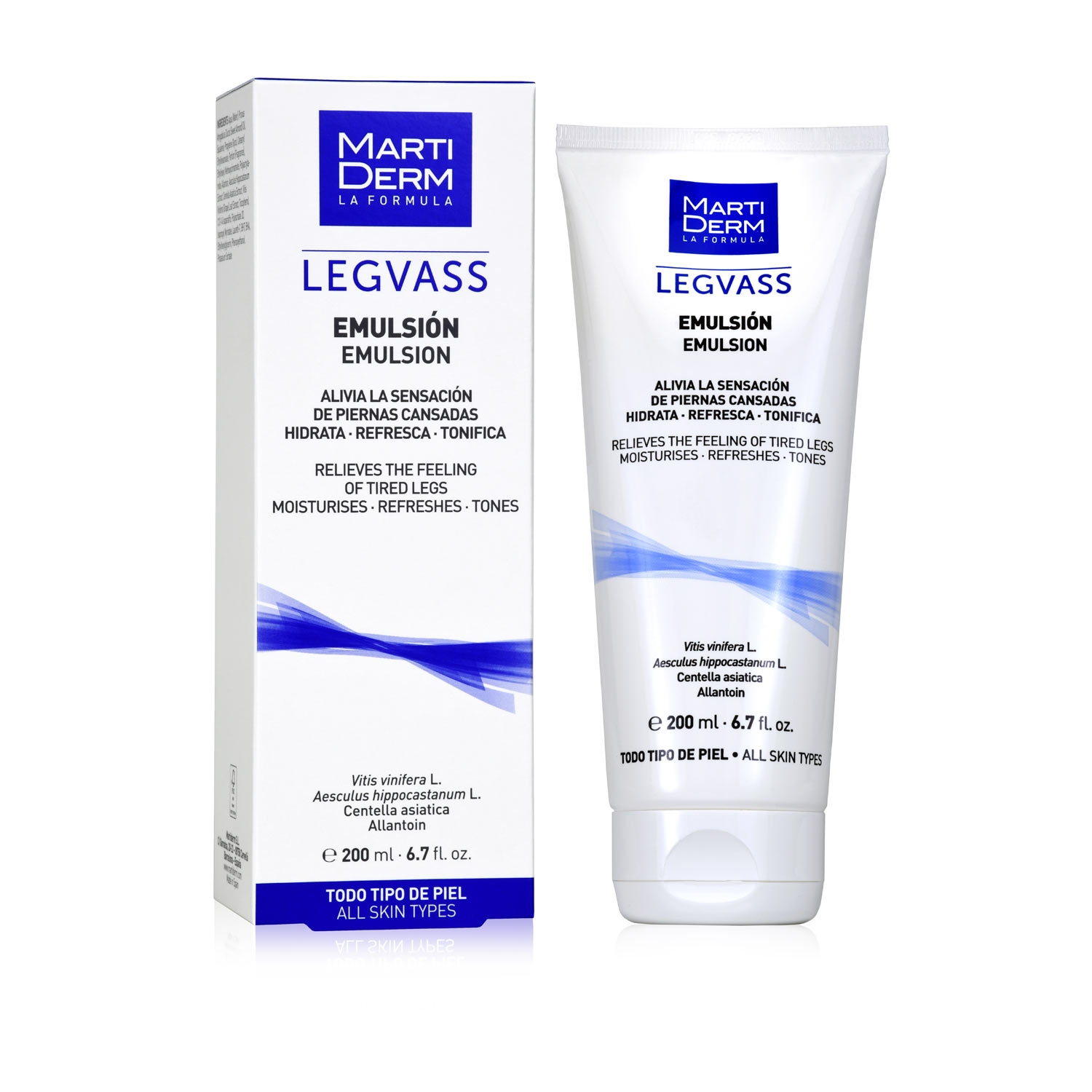 Bodycare-Vascular Legvass Emulsione Martiderm 200ml