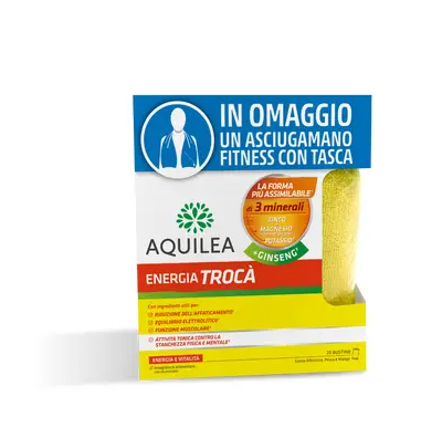 Energia Trocà + Ginseng Aquilea 20 Bustine Promo