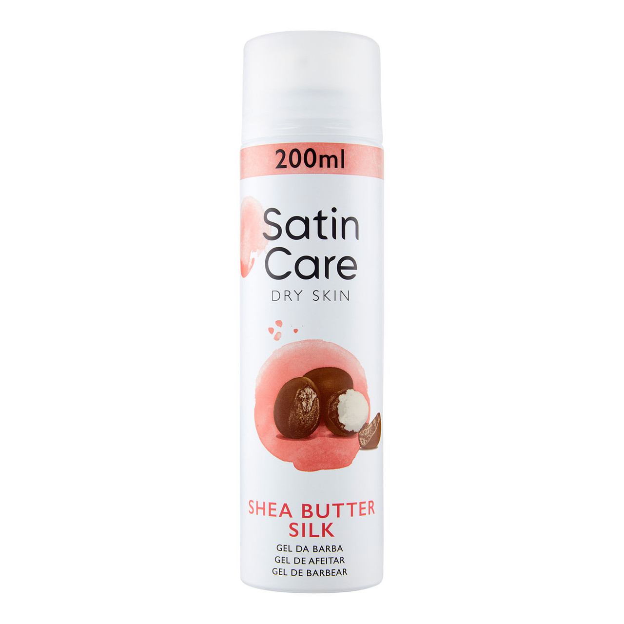 Satin Care Gel Rasatura con Burro di Karitè 200ml